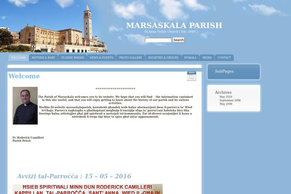 marsaskalaparish.org site used Rounded-v2-blue-edition-10