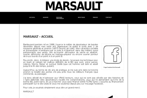 marsault.net site used Aquarius