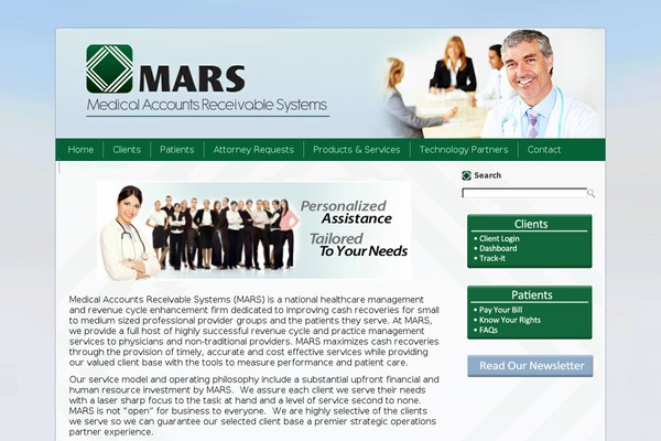 marsbilling.com site used Marsnew