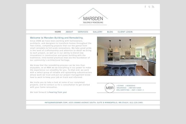 Goodspace theme site design template sample