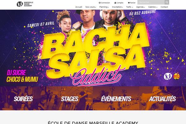 marseille-danse-academy.fr site used Mda