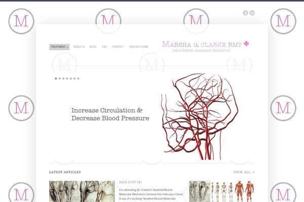 Equilibrium theme site design template sample