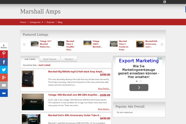 Default theme site design template sample