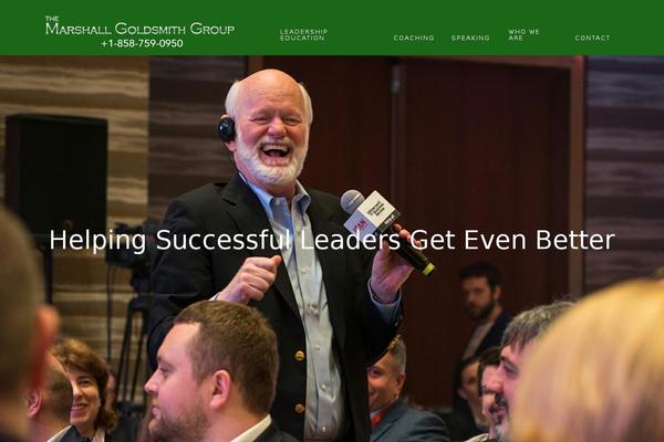 marshallgoldsmithgroup.com site used Mgoldsmith