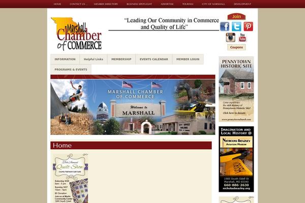 Ultimatum theme site design template sample