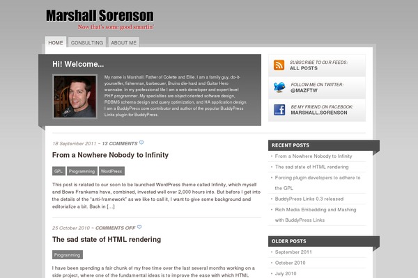 Mainstream theme site design template sample