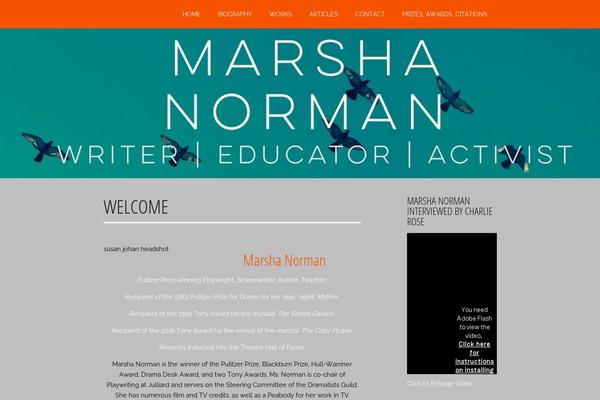 marshanorman.com site used Sweetheat