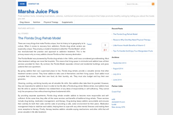 Freshlife theme site design template sample