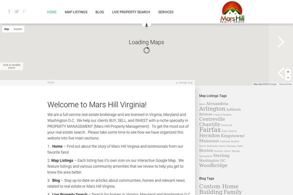 Wp Estate theme site design template sample
