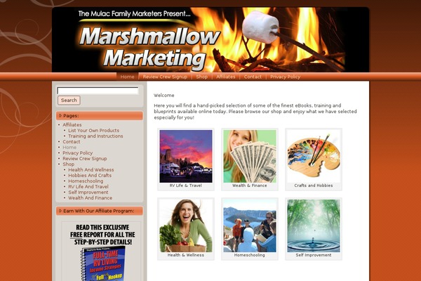 Site using EStore-extra-shortcodes plugin