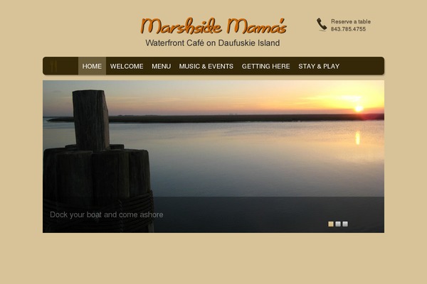 Restaurant theme site design template sample