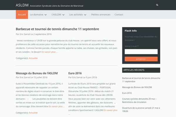 marsinval.fr site used Modernmag