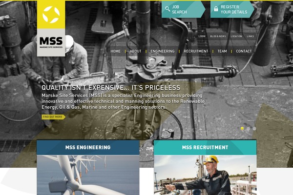 Mss theme site design template sample