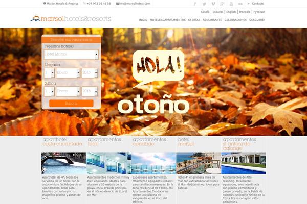 Bones-master theme site design template sample