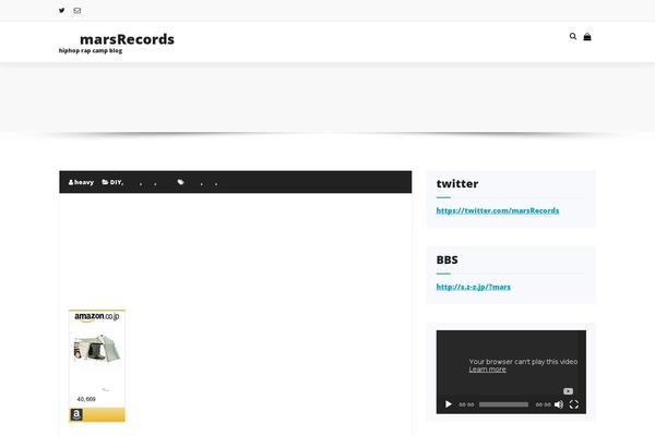 Specia theme site design template sample