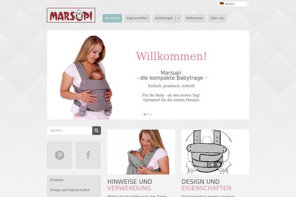 MiCasa theme site design template sample