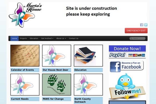 Site using Columns plugin