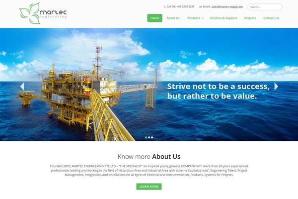 Maintheme theme site design template sample