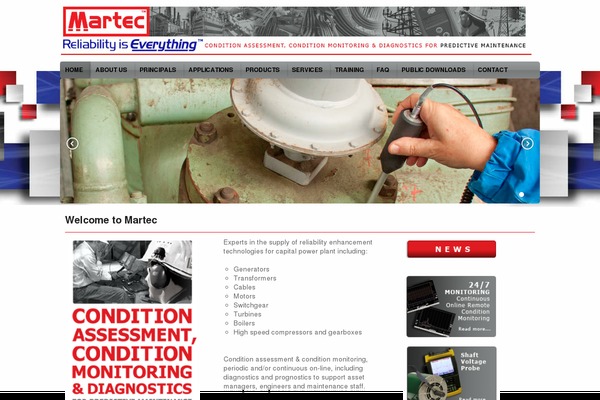 Site using Easingsliderpro plugin