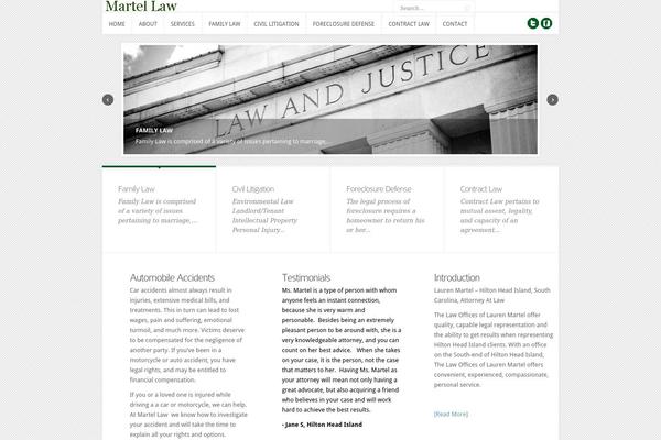 Trim theme site design template sample