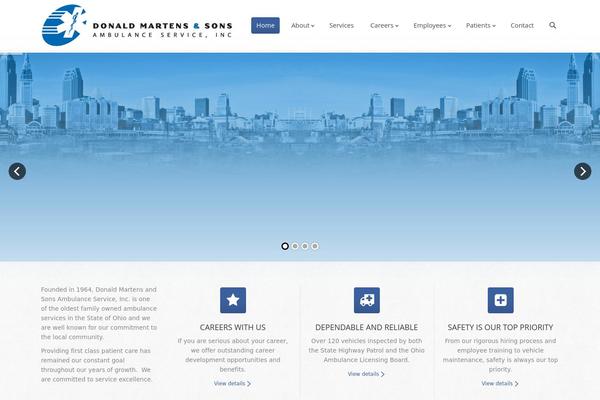 Site using WP Font Awesome plugin