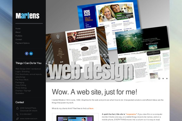 Reach theme site design template sample