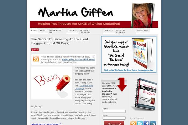 Site using Social Profiles Widget plugin