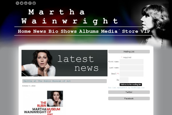 Site using EP Post Widget plugin