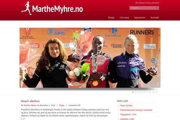 Site using AnyWP Twitter plugin