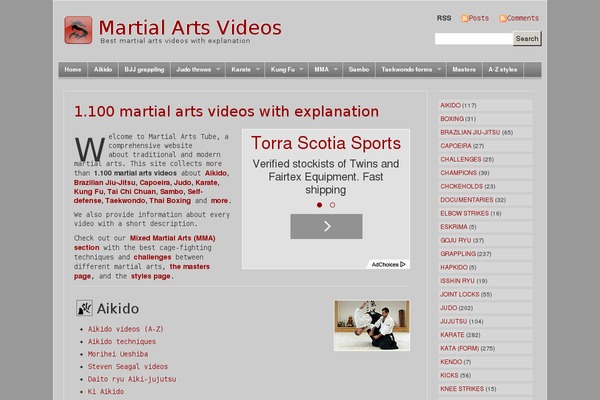 Site using Related YouTube Videos plugin