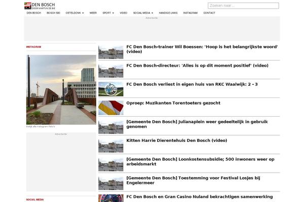 martijndebie.nl site used Martijndebie