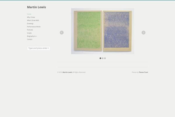 Infinity theme site design template sample