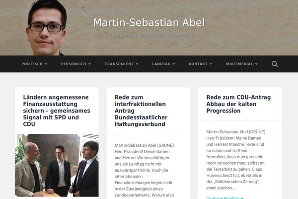 Baskerville theme site design template sample