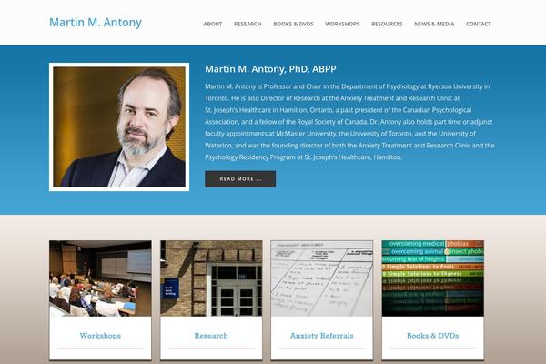martinantony.com site used Enigmatic