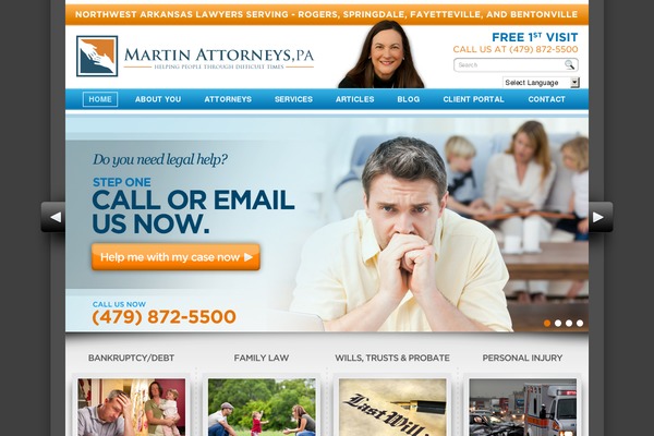 Site using Google Language Translator plugin