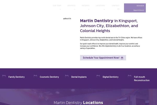 The-core-child theme site design template sample