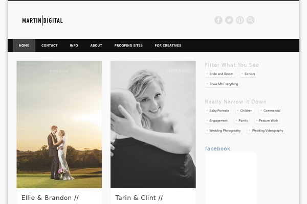 Pinboard theme site design template sample