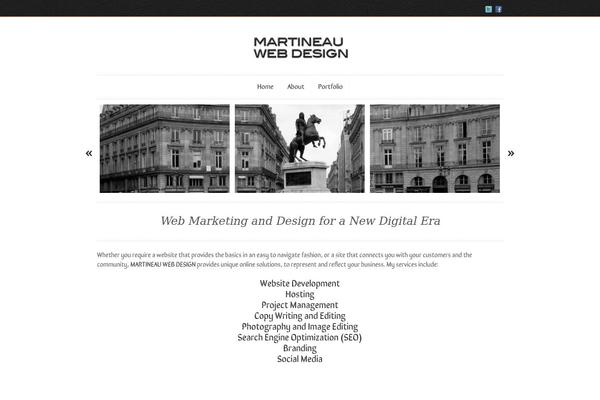 Reason theme site design template sample