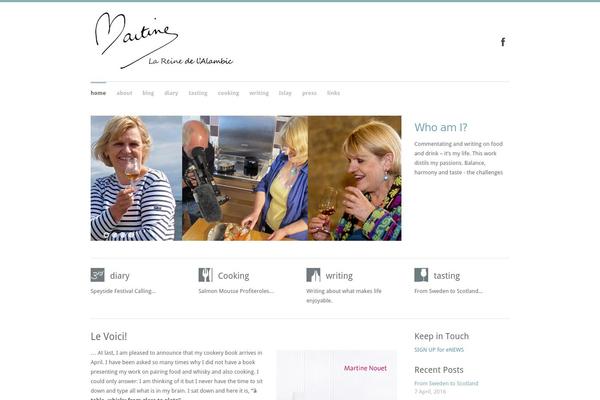 Clarity theme site design template sample