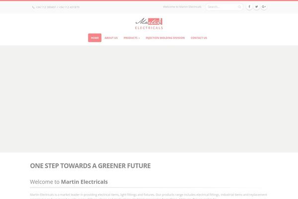 Porto Child theme site design template sample