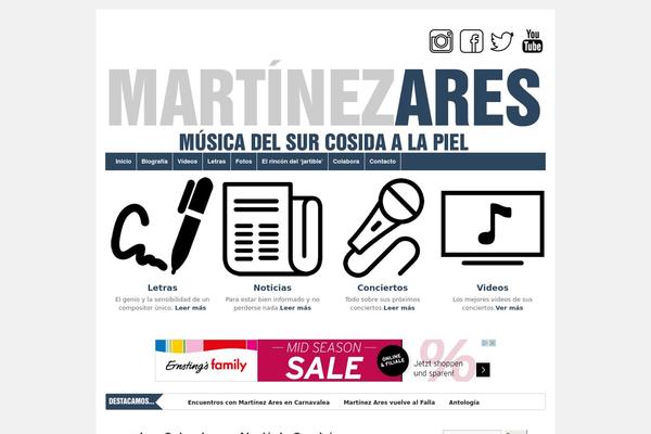 Site using WordPress Content Slide plugin