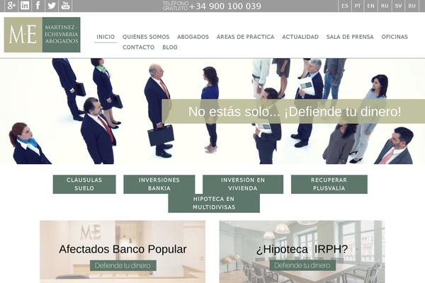 martinezechevarria.com site used Me