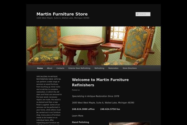 Twenty Eleven theme site design template sample