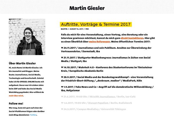 Site using Cornerstone plugin