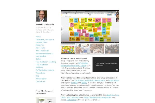 Publish theme site design template sample