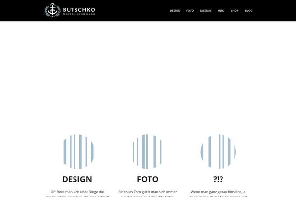 Wpex Thunder theme site design template sample
