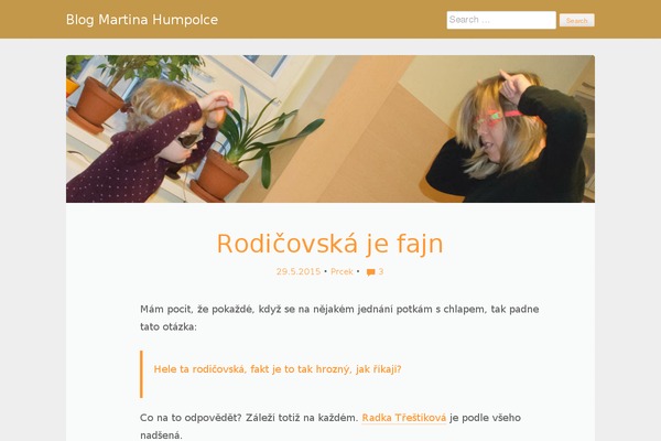 martinhumpolec.cz site used Esperanza Lite