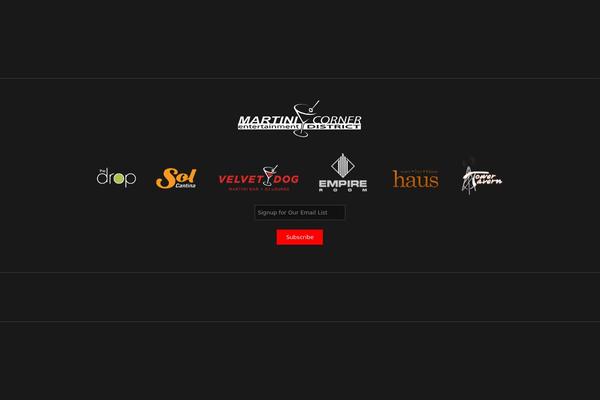 Enfold theme site design template sample