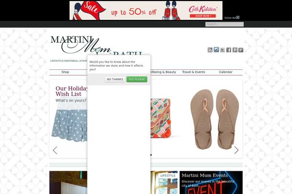 martinimum.com site used Martini