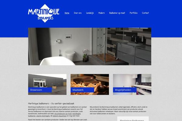 martiniquebadkamers.nl site used Webstijl-template-1-2